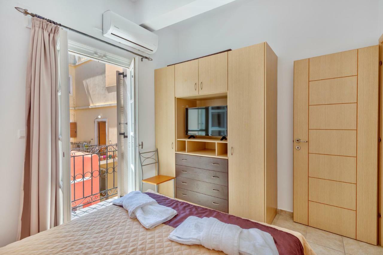 Ethrionplus Two Rooms Apartments Balconies 100 M From The Port Эрмуполис Экстерьер фото